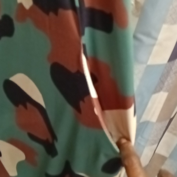 Unbranded camouflage design jumpsuit w elastic neck cuffs & hem and pockets 2XL - Picture 6 of 10